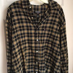 Polo flannel button-down